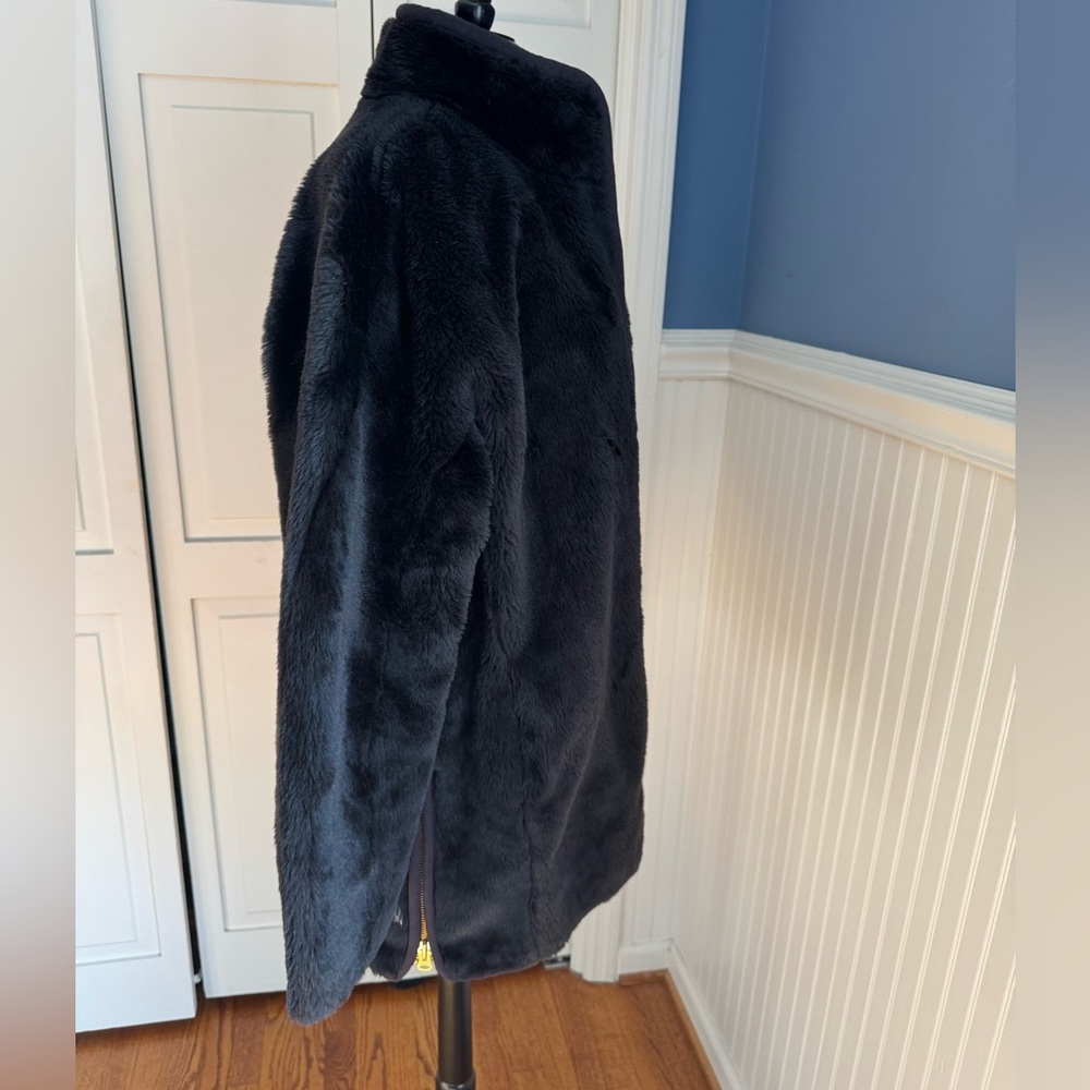 J. Crew Black Teddy Jacket - Picture 4 of 4